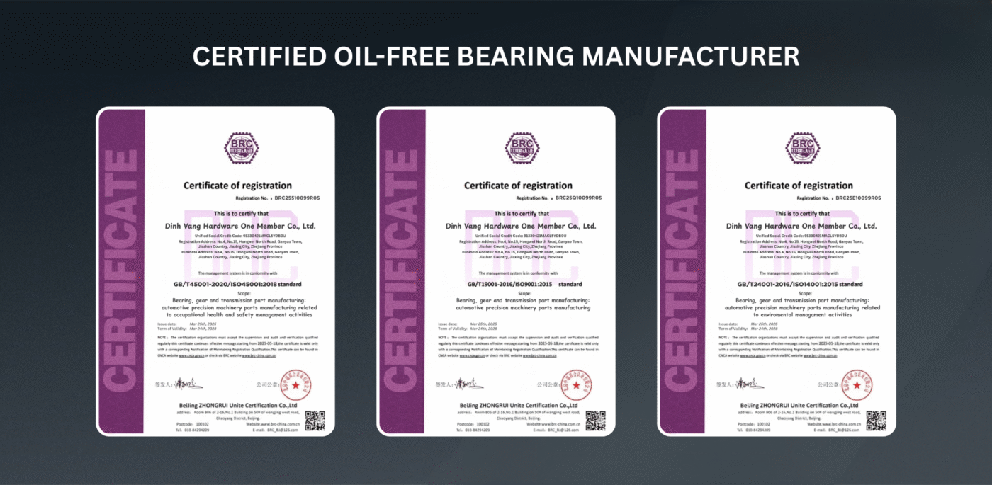 Bạc đồng tự bôi trơn